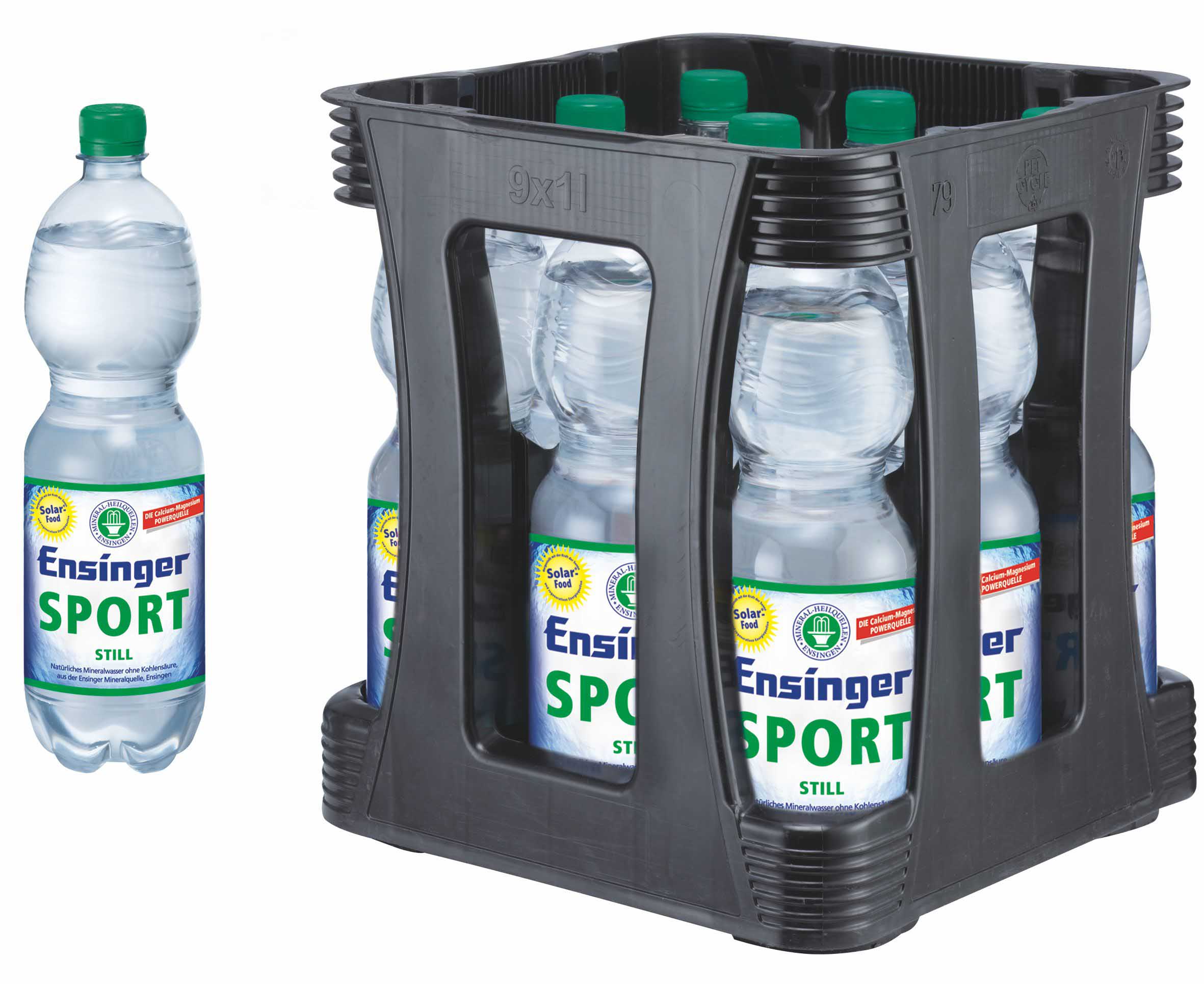 Wasser: Ensinger Still Pet 9 x 1,0 l