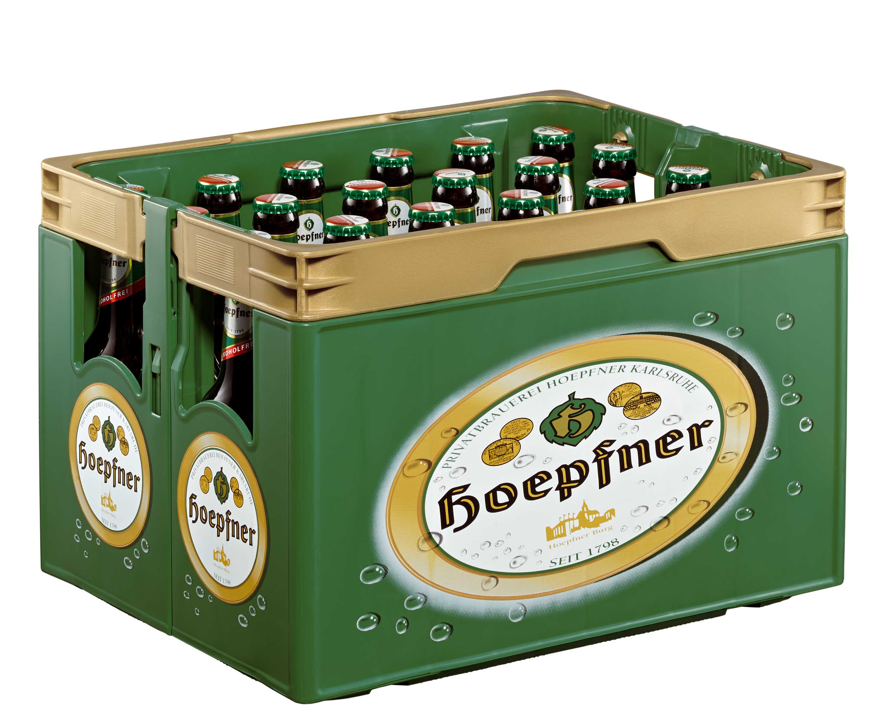 Bier: Hoepfner Alkoholfrei 24 x 0,33 l